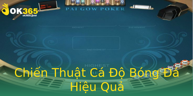 Chiến Thuật Cá Độ Bóng Đá Hiệu Quả